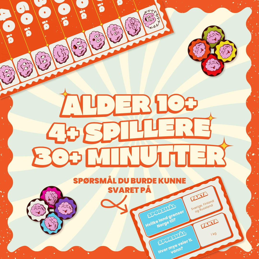 Dum, Dummere, Dummest - alder 10+, 4+ spillere, 30+ minutter