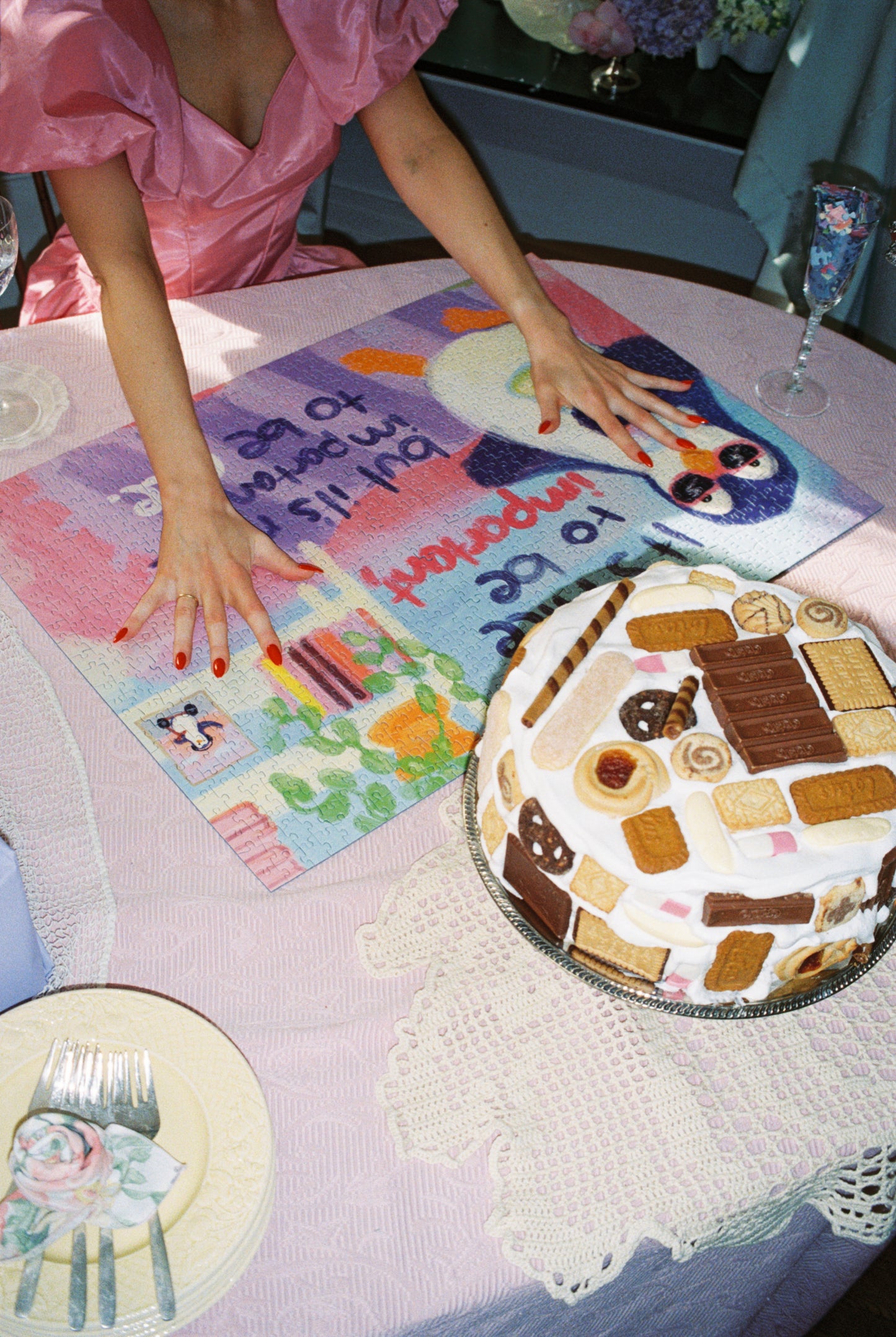 Puslebloggen – Pingvincore av Linnéa Myhre (1000 brikker)