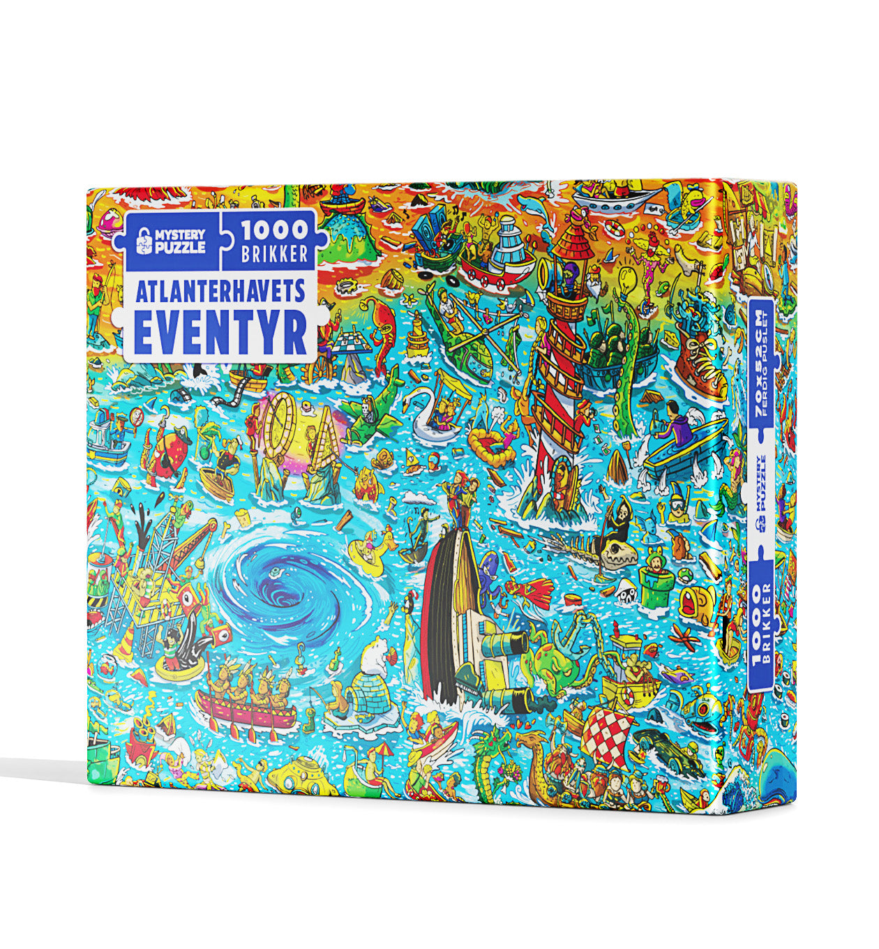 Atlanterhavets eventyr - 1000 brikkers puslespill