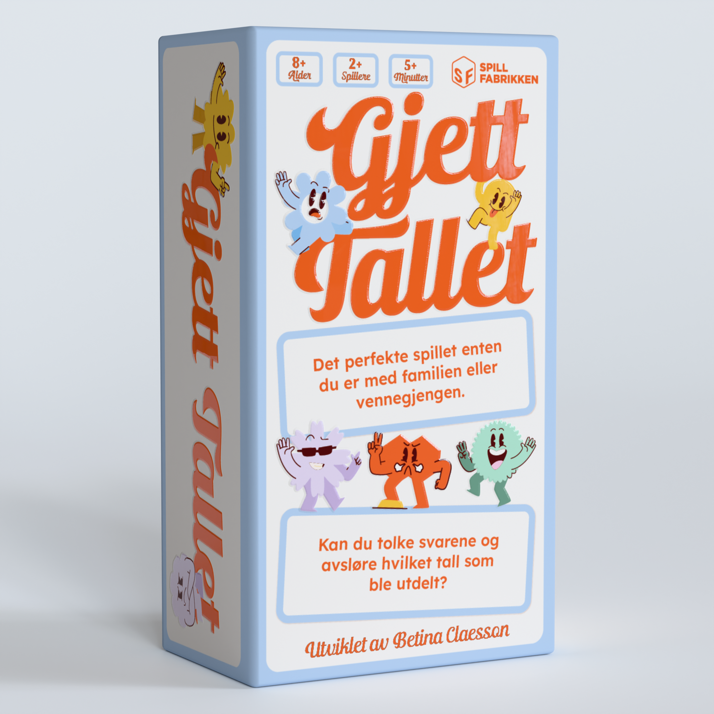 GJETT TALLET - Av Betina Claesson