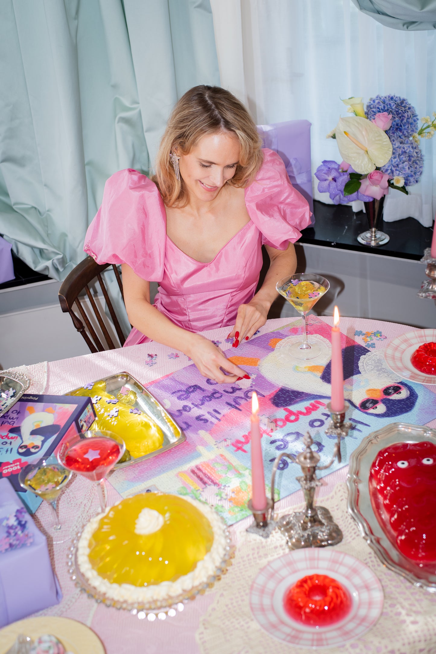 Puslebloggen – Pingvincore av Linnéa Myhre (1000 brikker)