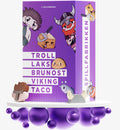 Troll, Laks, Brunost, Viking, Taco